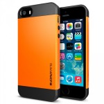 Чехол SPIGEN SGP Slim Armor S Orange для Apple iPhone 5 | 5S