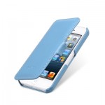 Чехол Melkco для iPhone 5C Leather Case Booka Type Blue