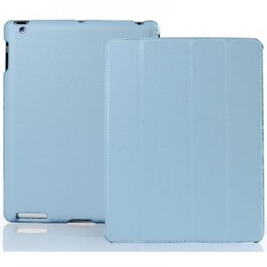 Apple iPad Leather Case Blue