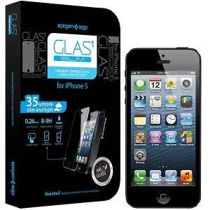 Защитное стекло SGP Screen Protector GLAS.t SLIM Oleophobic Coating для iPhone 5|5S